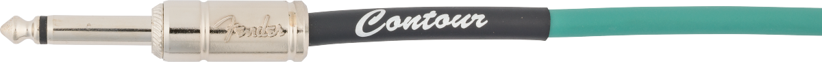 Fender Contour 30' Coiled Cable Sherwood Green