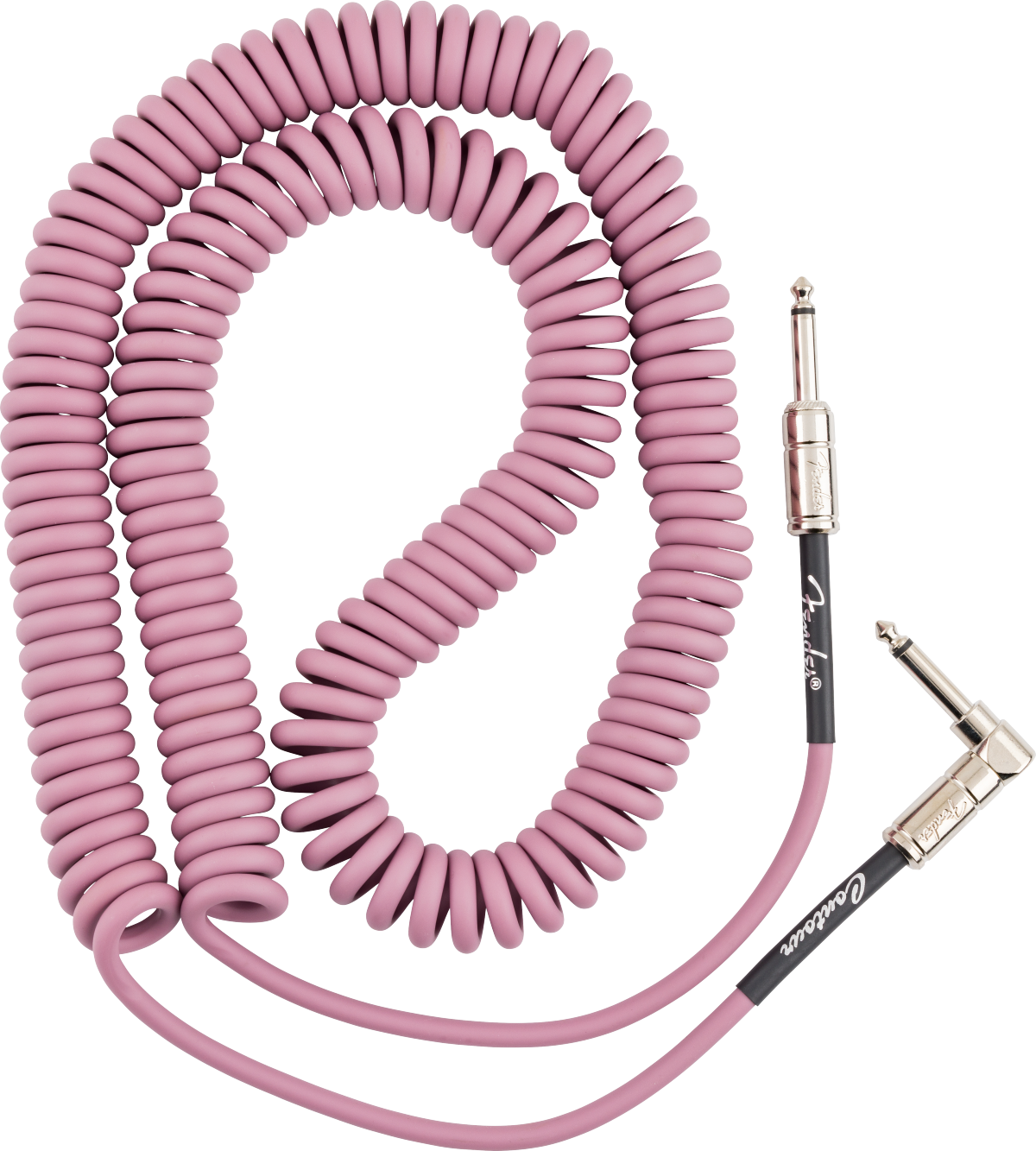 Fender Contour 30' Coiled Cable Burgundy Mist