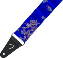 Load image into Gallery viewer, Fender Satin Dragon Strap - Royal Blue
