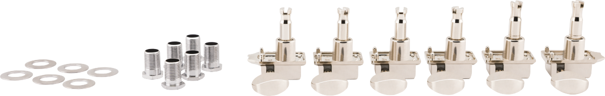 Fender ClassicGear Staggered Tuning Machines - Chrome