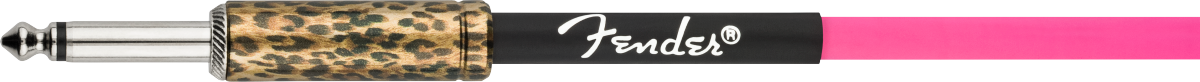 Fender Joe Strummer 13' Instrument Cable - Pink Leopard