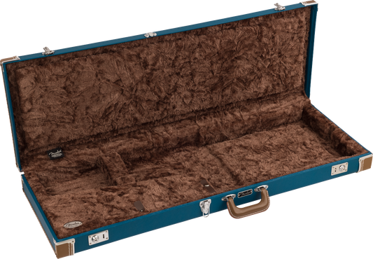 Fender Classic Series Wood Case - Stratocaster/Telecaster -Navy Blue