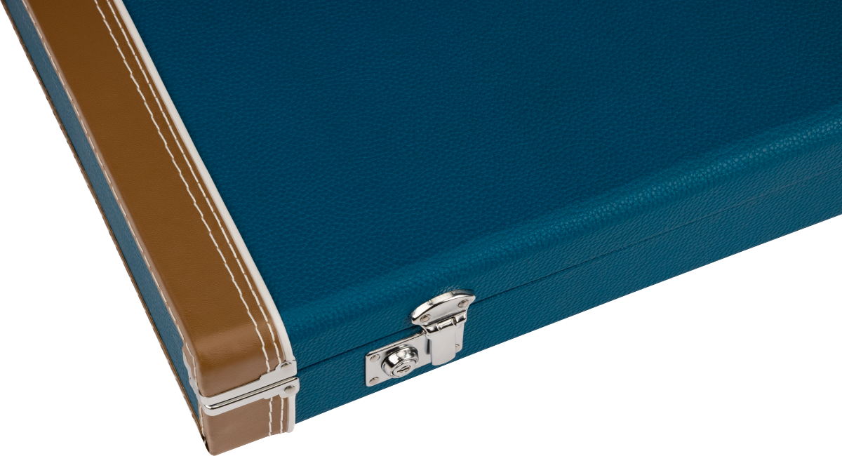 Fender Classic Series Wood Case - Stratocaster/Telecaster -Navy Blue