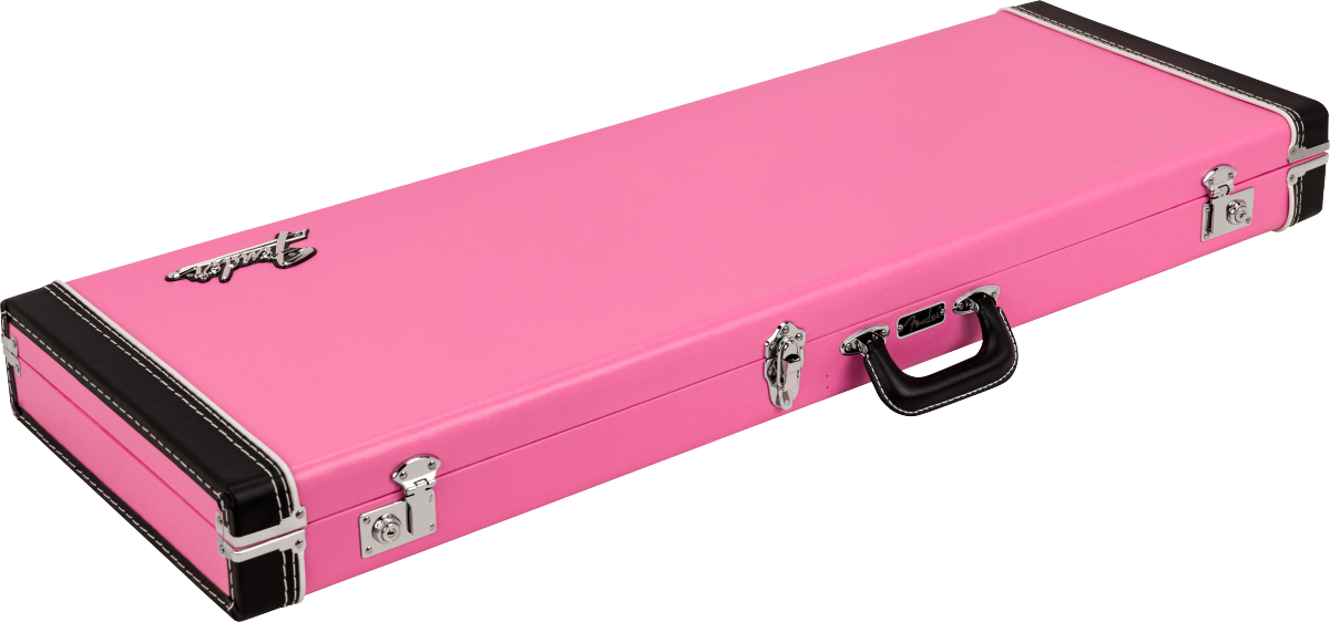 Fender Joe Strummer Strat/Tele Case - Pink Leopard