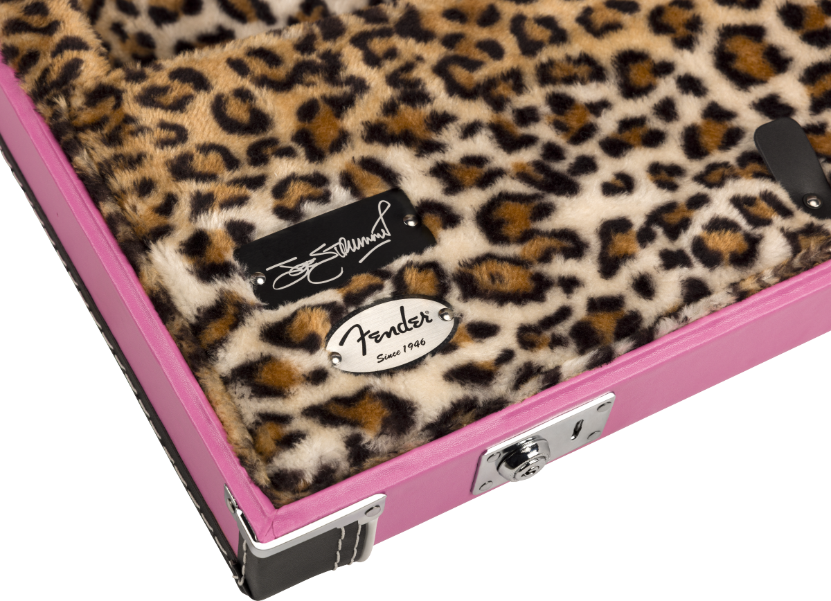Fender Joe Strummer Strat/Tele Case - Pink Leopard