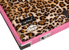 Load image into Gallery viewer, Fender Joe Strummer Strat/Tele Case - Pink Leopard
