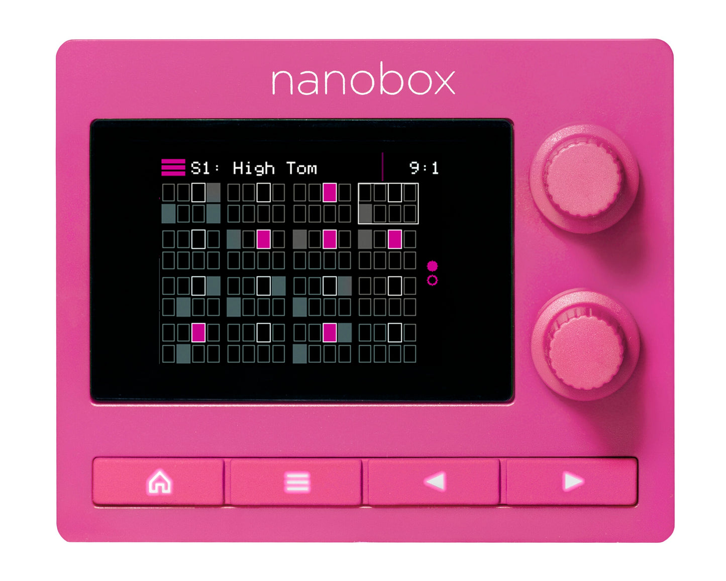 1010music nanobox Razzmatazz Mini Drum Sequencer with FM Synthesis and Sampling