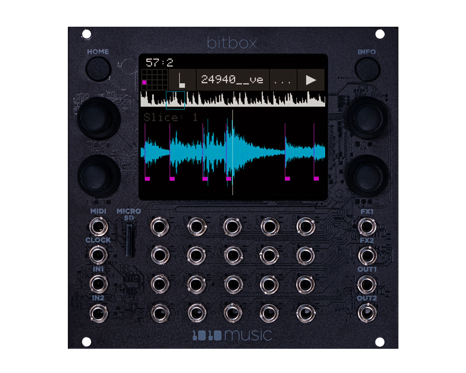 鍵盤楽器 1010MUSIC Bitbox MK2 1010Music Bitbox MK2 Sampling Module - Black – Found Sound