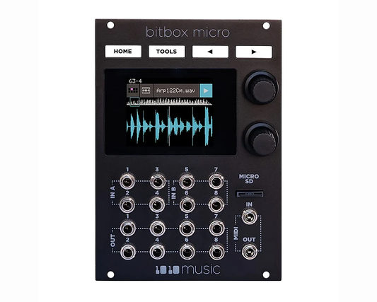 1010Music Bitbox Micro Sampling Module - Black
