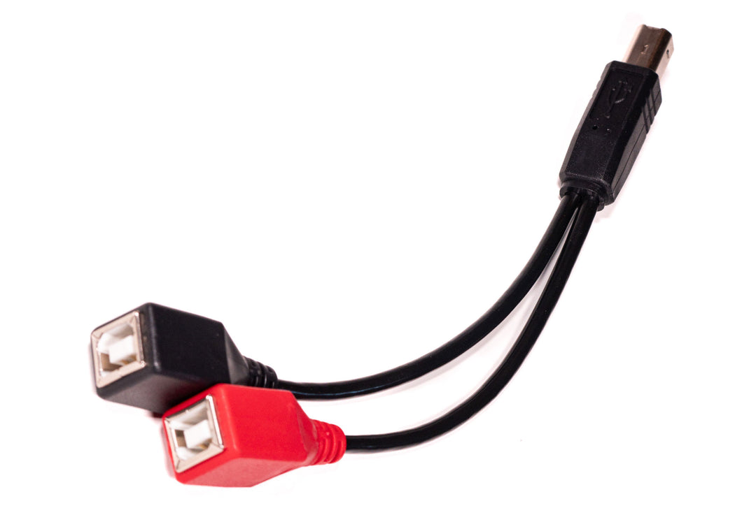 1010music USB-B Splitter Cable for Bluebox
