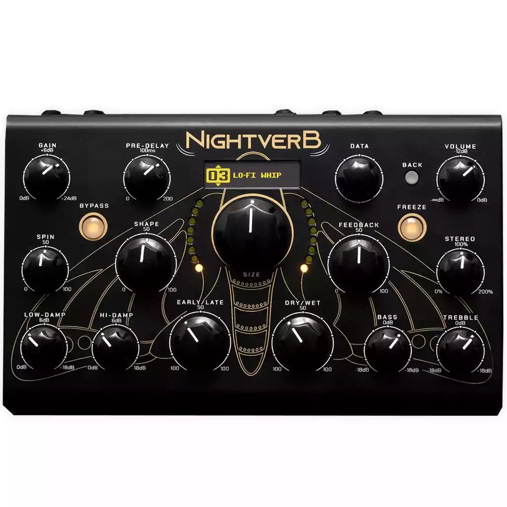 Erica Synths Nightverb Desktop Reverb Effects Unit