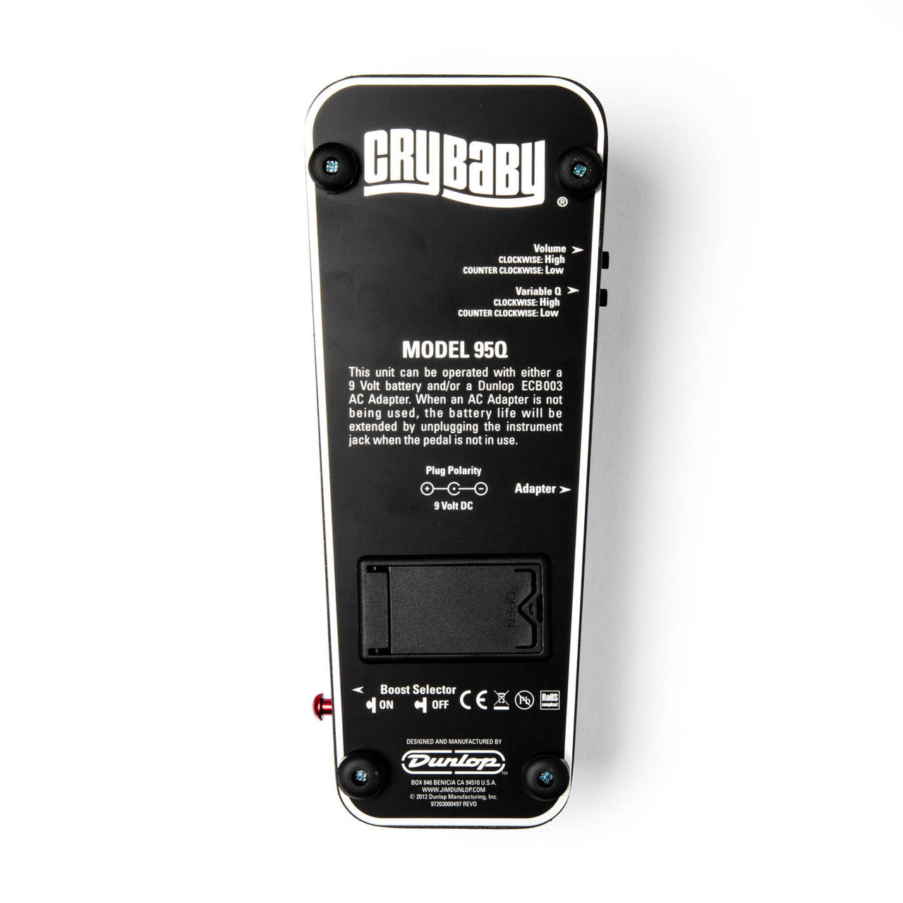 Jim Dunlop CB-95Q Cry Baby Wah
