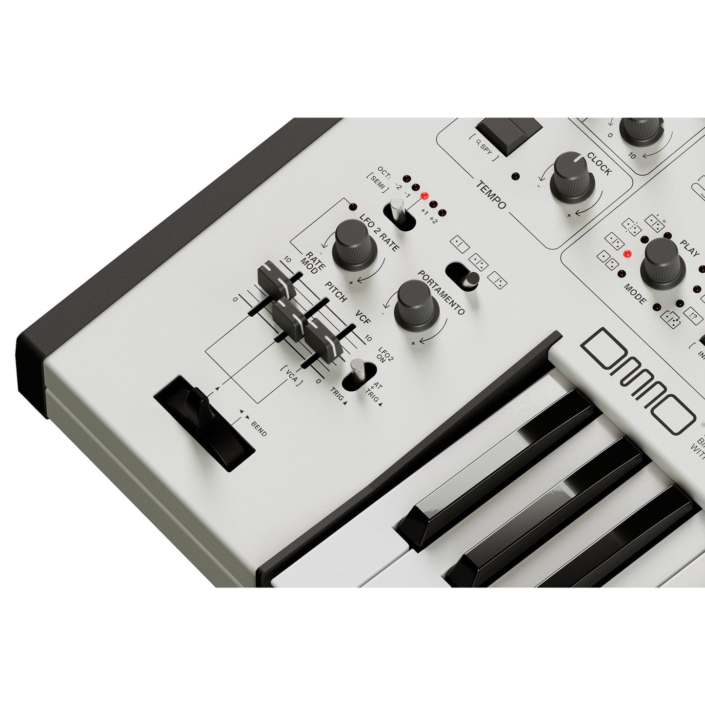UDO DMNO 8-Voice Dual Timbre Synthesizer - White