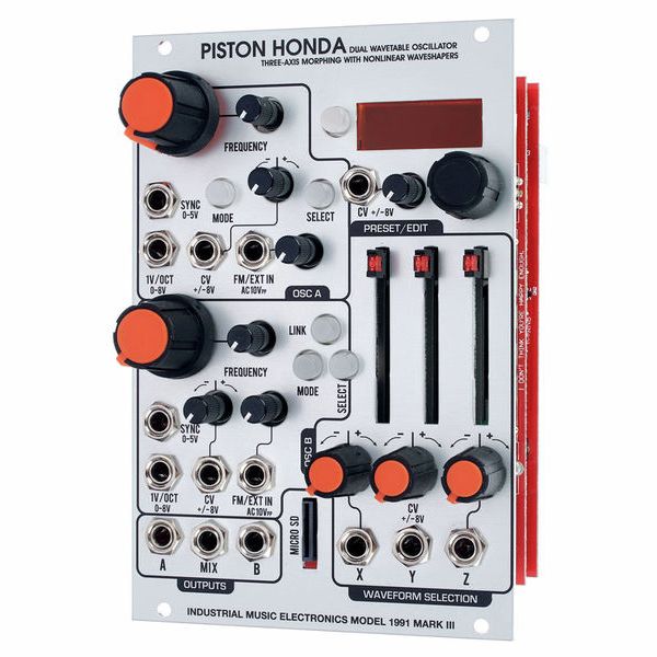 Industrial Music Electronics Piston Honda MK III – Found Sound