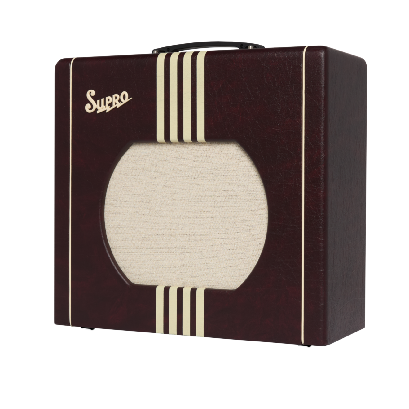 Supro Delta King 12 Guitar Amplifier - Burgundy/Cream