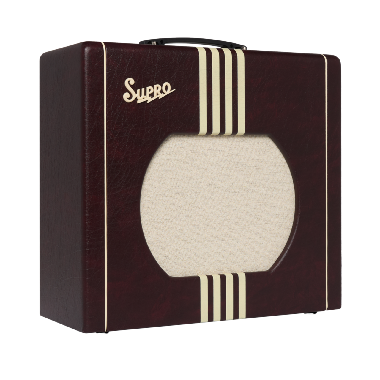 Supro Delta King 12 Guitar Amplifier - Burgundy/Cream