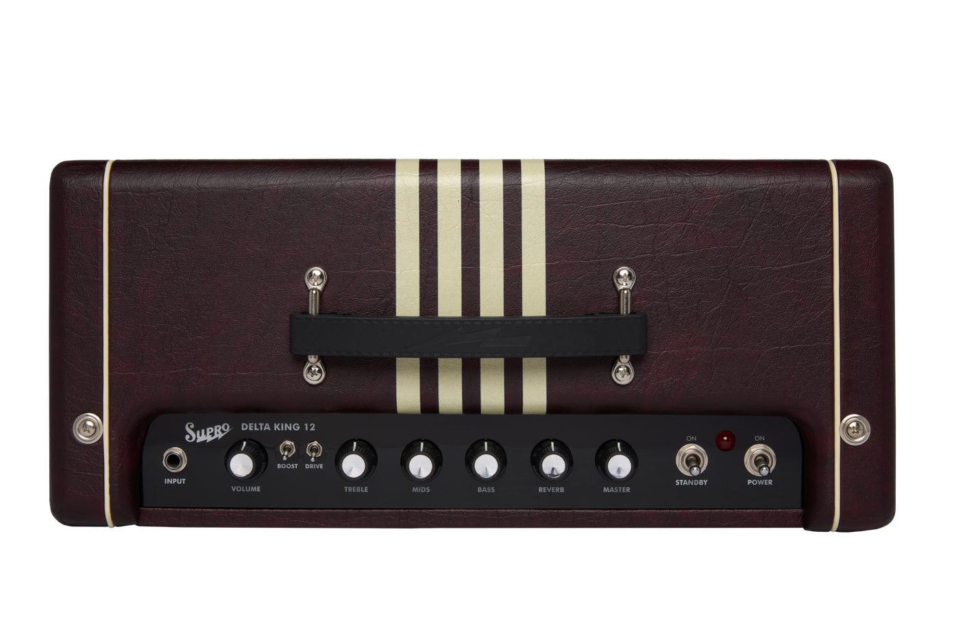 Supro Delta King 12 Guitar Amplifier - Burgundy/Cream