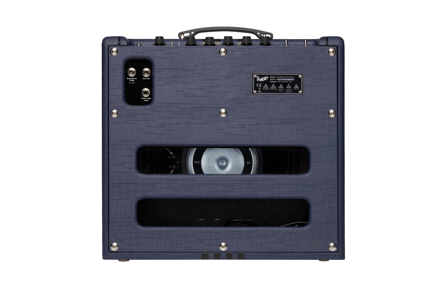 Supro Delta King 12 Guitar Amplifier - Navy Blue