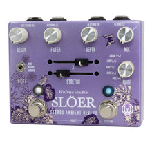 Load image into Gallery viewer, Walrus Audio SLOER Stereo Ambient Reverb, Floral Series 2024
