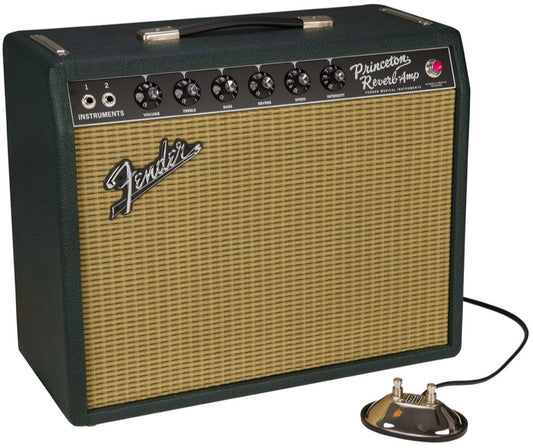 Fender 65 Princeton Reverb - British Racing Green/Wheat