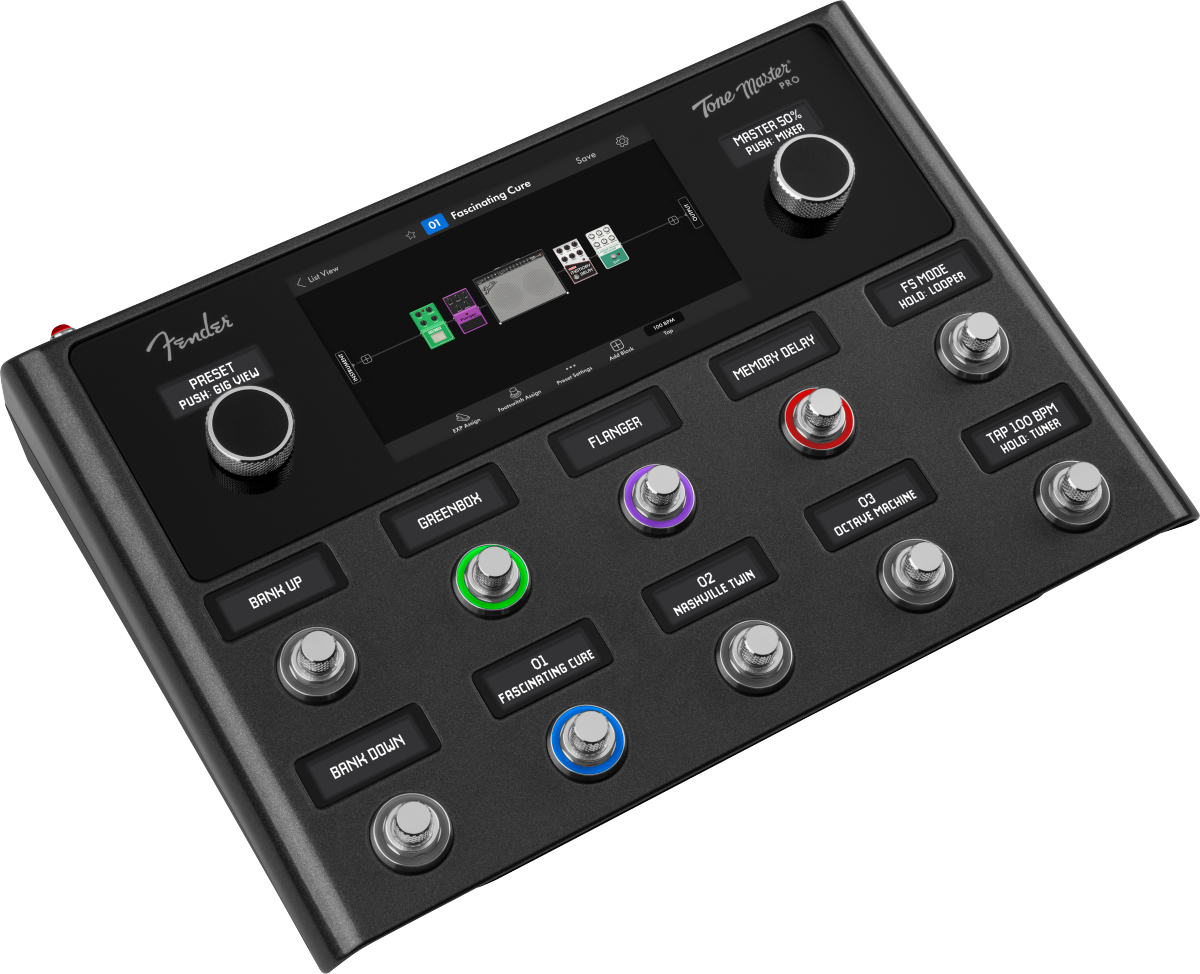 Fender Tone Master Pro Multi Effects Guitar Workstation