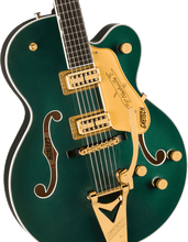 Load image into Gallery viewer, Gretsch Nashville Hollow Body with String-Thru Bigsby and Gold Hardware, Ebony Fingerboard - Cadillac Green
