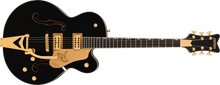 Load image into Gallery viewer, Gretsch Synchromatic Falcon Hollow Body Single-Cut with Bigsby Ebony Fingerboard - Black
