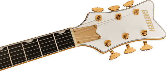 Gretsch Synchromatic Falcon Hollow Body Single-Cut with Bigsby Ebony Fingerboard - Snowcrest White