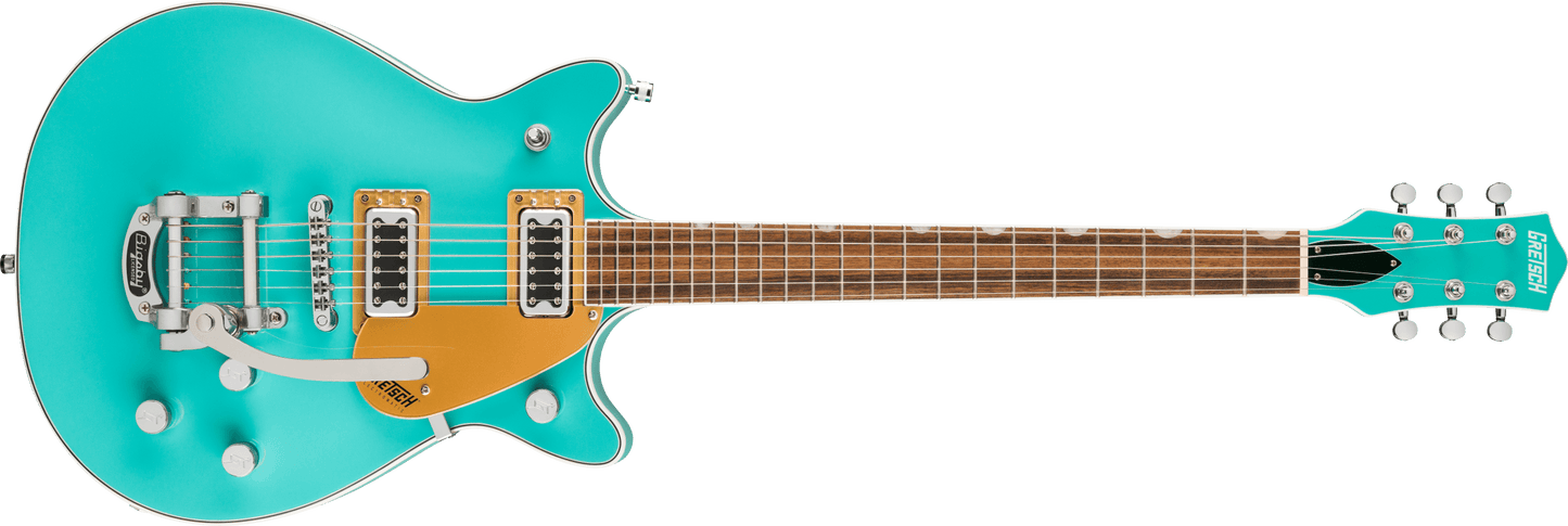Gretsch G5232T Electromatic Double Jet FT with Bigsby, Laurel Fingerboard, Caicos Green