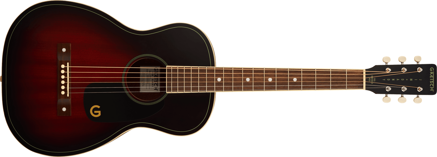 Gretsch Jim Dandy Parlour Walnut - Deep Cherry Burst