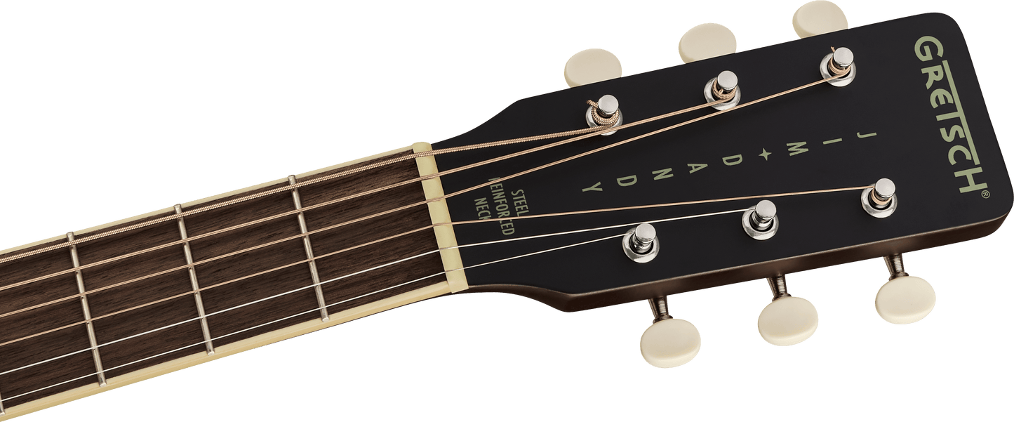 Gretsch Jim Dandy Parlour Walnut - Deep Cherry Burst