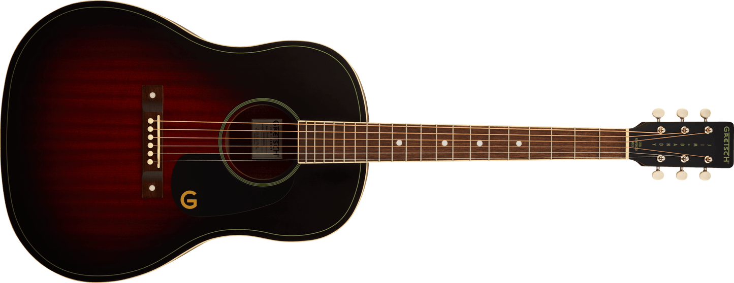 Gretsch Jim Dandy Dreadnought Walnut - Deep Cherry Burst