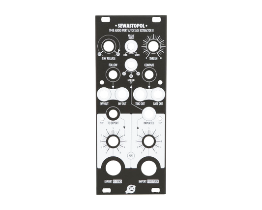 XAOC Devices SEWASTOPOL II Replacement Panel - Black