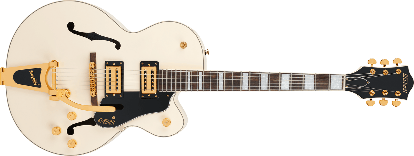 Limited Edition G2420TG Streamliner Hollow Body Single-Cut with Bigsby - Vintage White