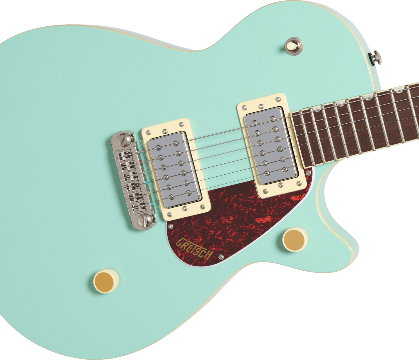 Gretsch Streamliner Jet Club Single-Cut with Wraparound, Laurel Fingerboard, Mint Metallic
