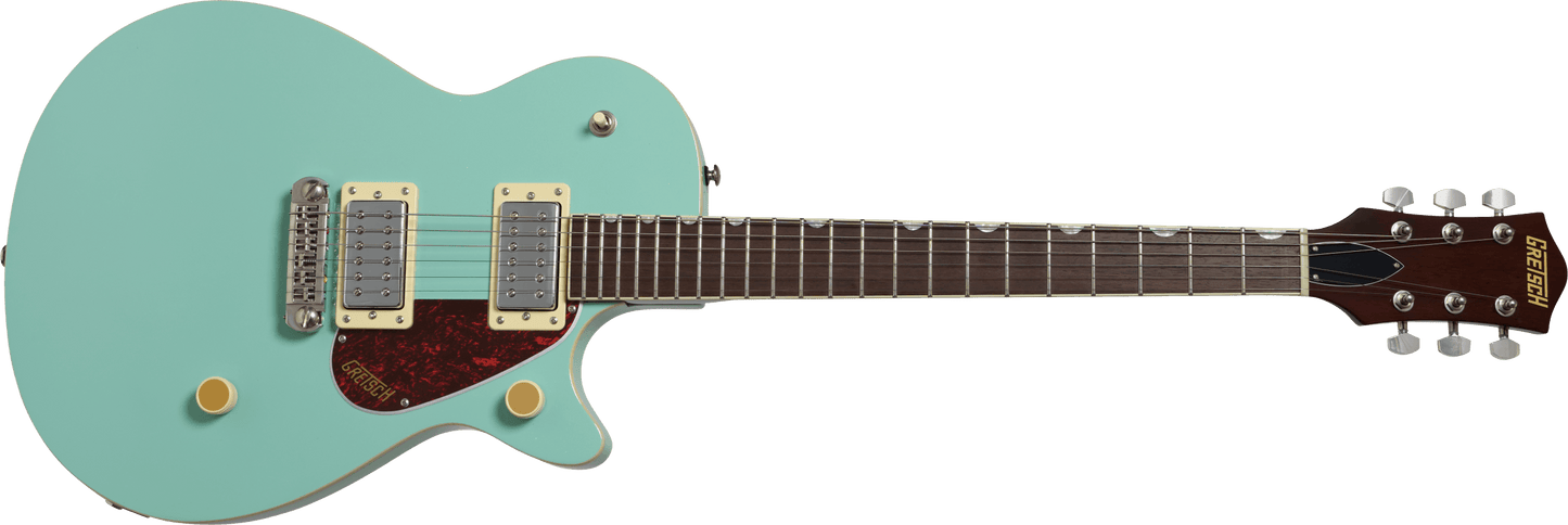 Gretsch Streamliner Jet Club Single-Cut with Wraparound, Laurel Fingerboard, Mint Metallic