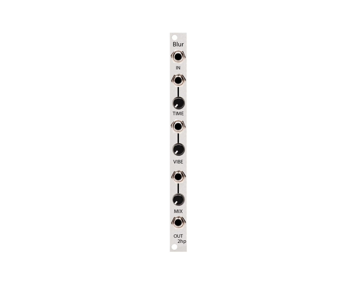 2hp Blur Spectral Processor - Silver