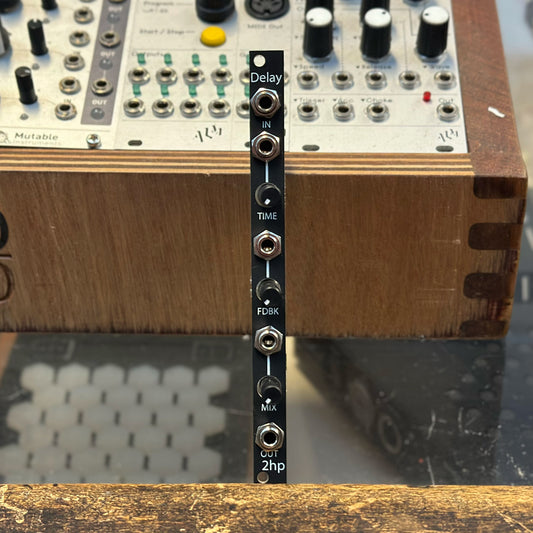 2hp Delay Audio Processor - Black