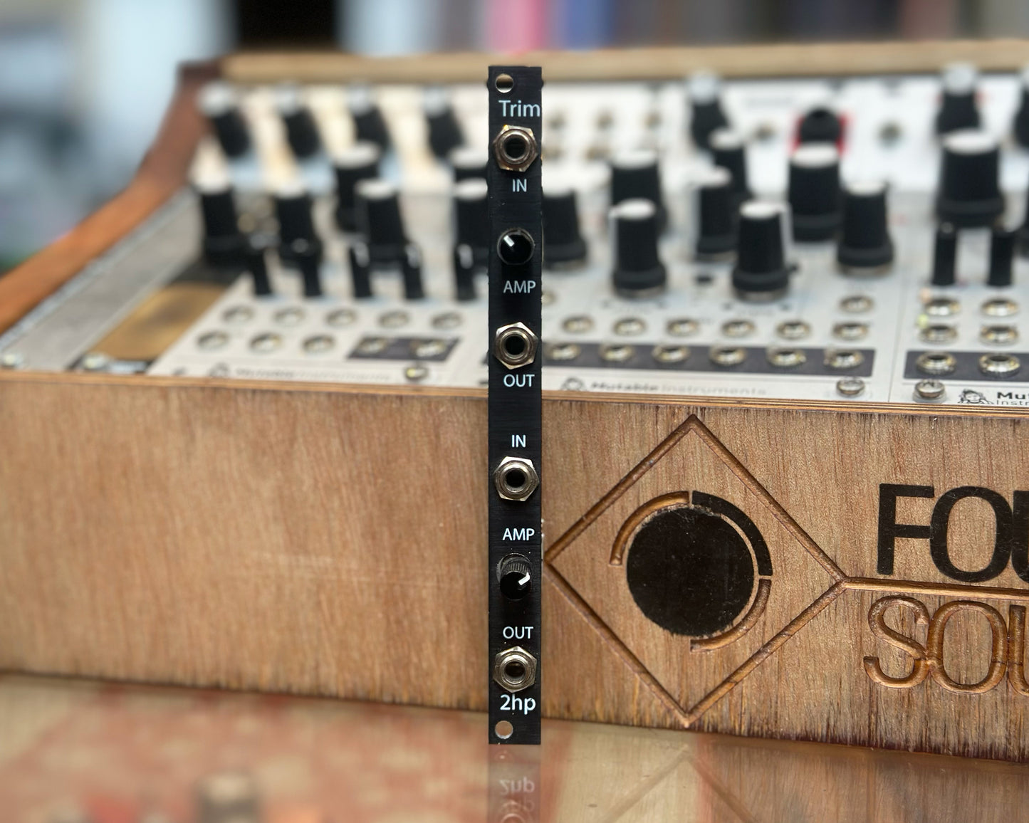 2hp Trim 2 Channel Attenuator