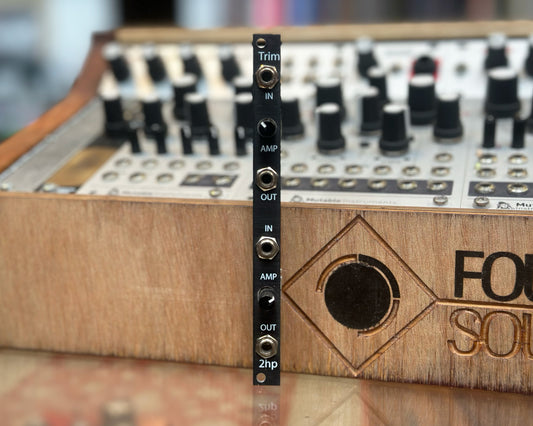 2hp Trim 2 Channel Attenuator