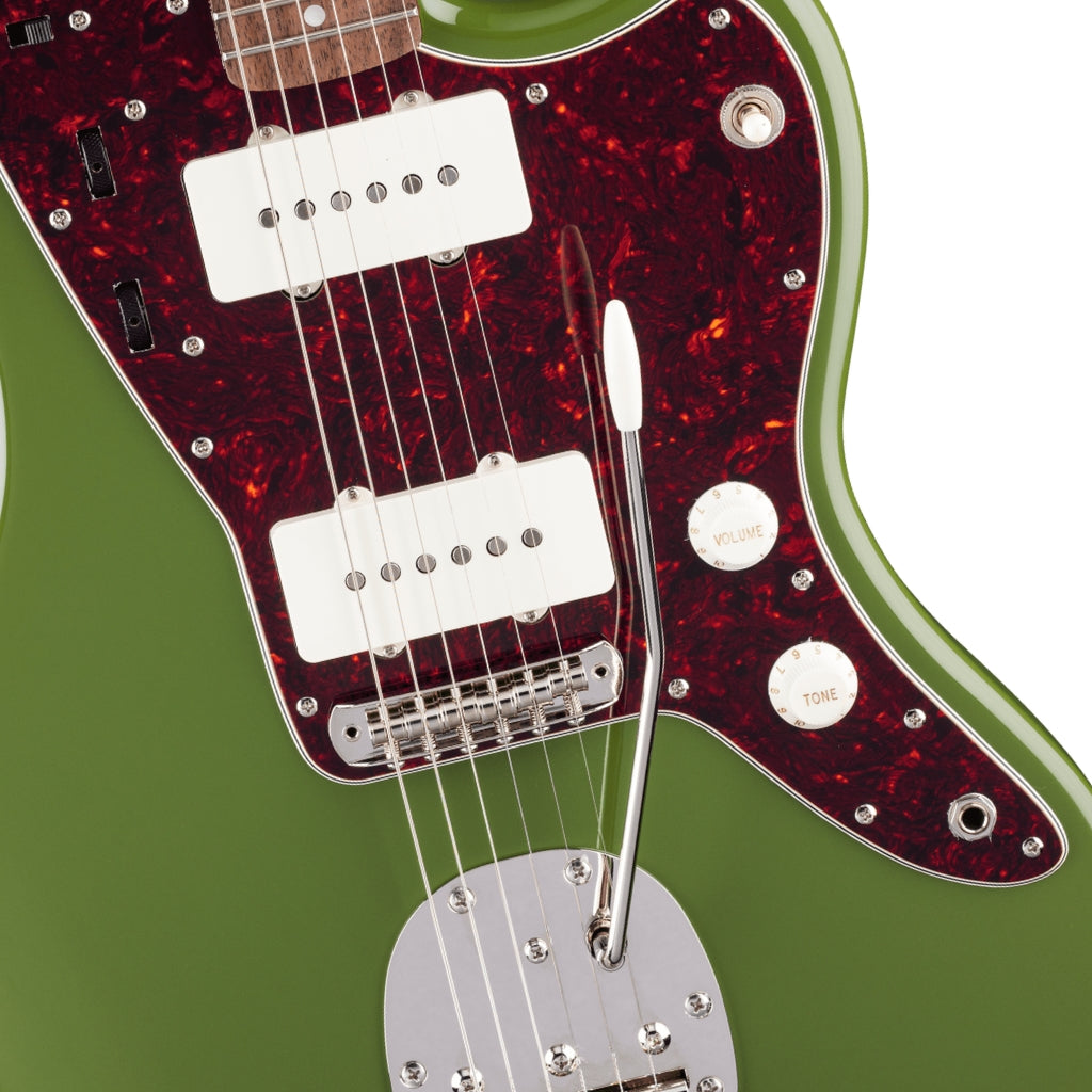 Fender Squier FSR Classic Vibe '60s Jazzmaster - Antique Olive w/Matching Headstock