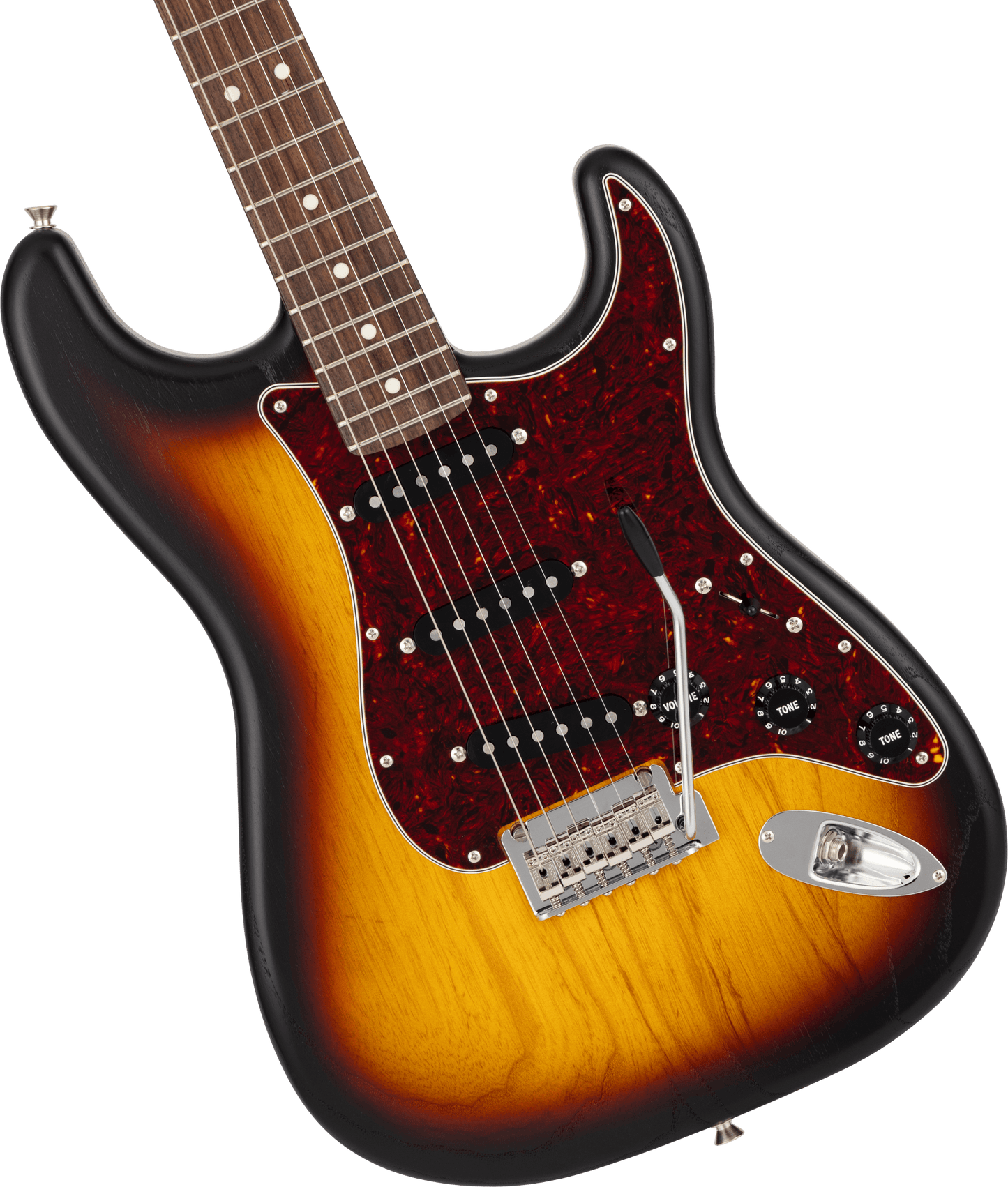 Fender Made in Japan Limited Stratocaster Raw Ash - 3 Colour Sunburst