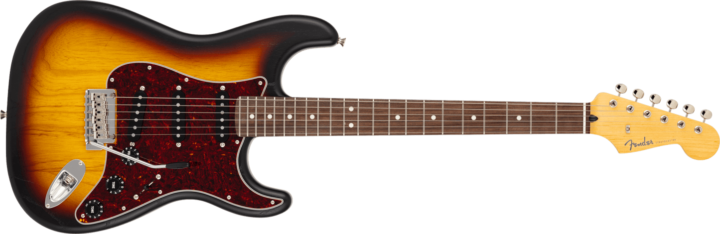 Fender Made in Japan Limited Stratocaster Raw Ash - 3 Colour Sunburst
