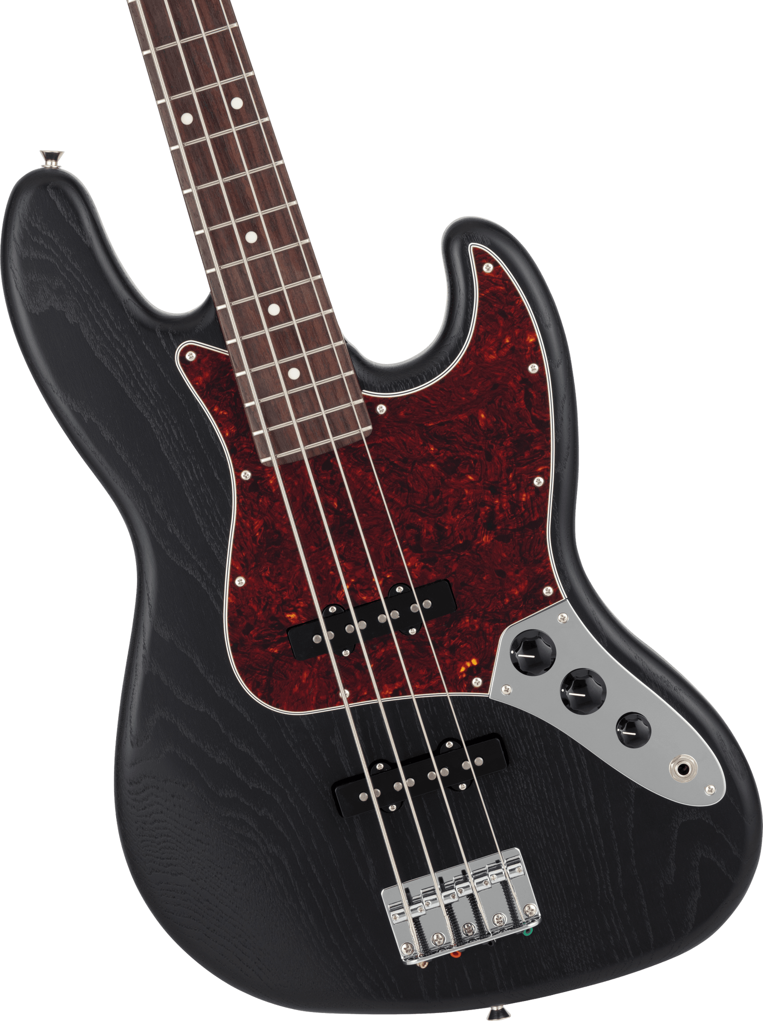 Fender Made in Japan Limited Jazz Bass Raw Ash - Black Fender Made in Japan Limited Jazz Bass Raw Ash - Black