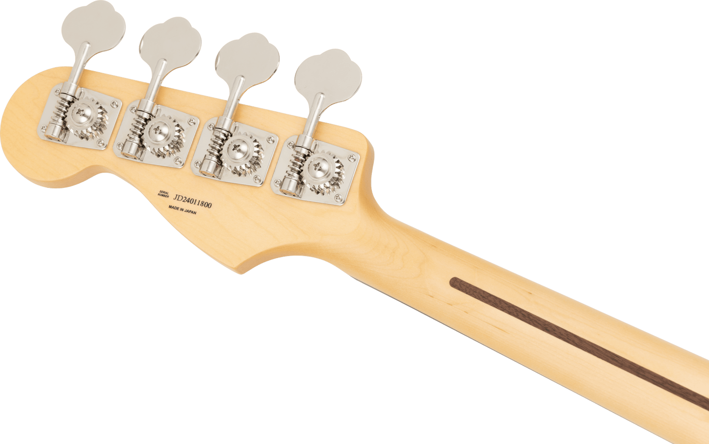 Fender Made in Japan Limited Jazz Bass Raw Ash - Black