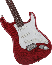 Load image into Gallery viewer, Limited Edition Fender 2024 Collection: Made in Japan Hybrid II Stratocaster - Quilt Red Beryl
