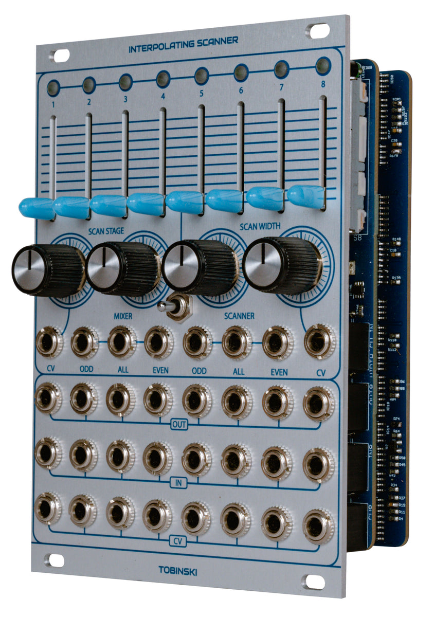 Tobinski 8 Channel Interpolating Scanner with VCAs – Found Sound