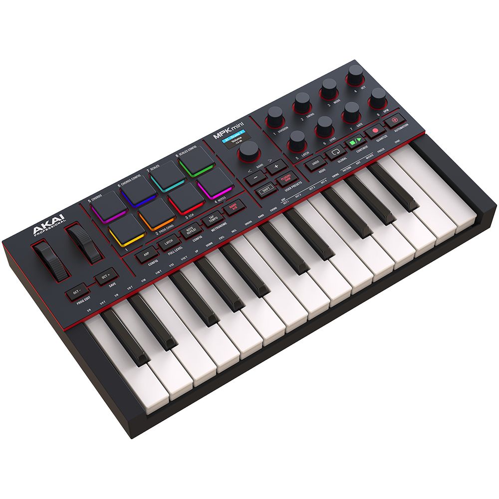 AKAI MPK Mini 4 Compact MIDI Controller - Black