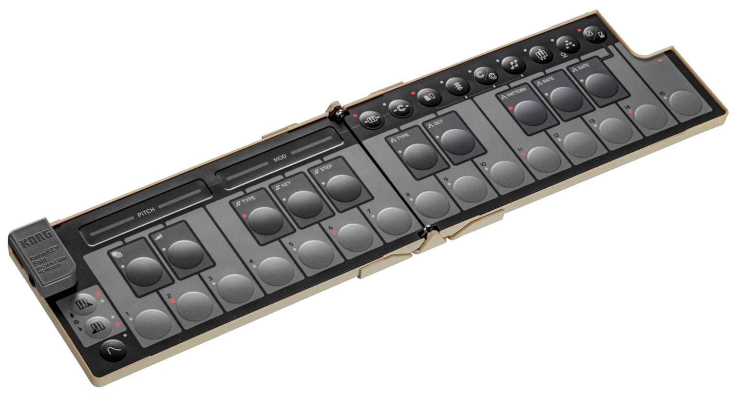 KORG nanoKEY Fold - Sand Beige