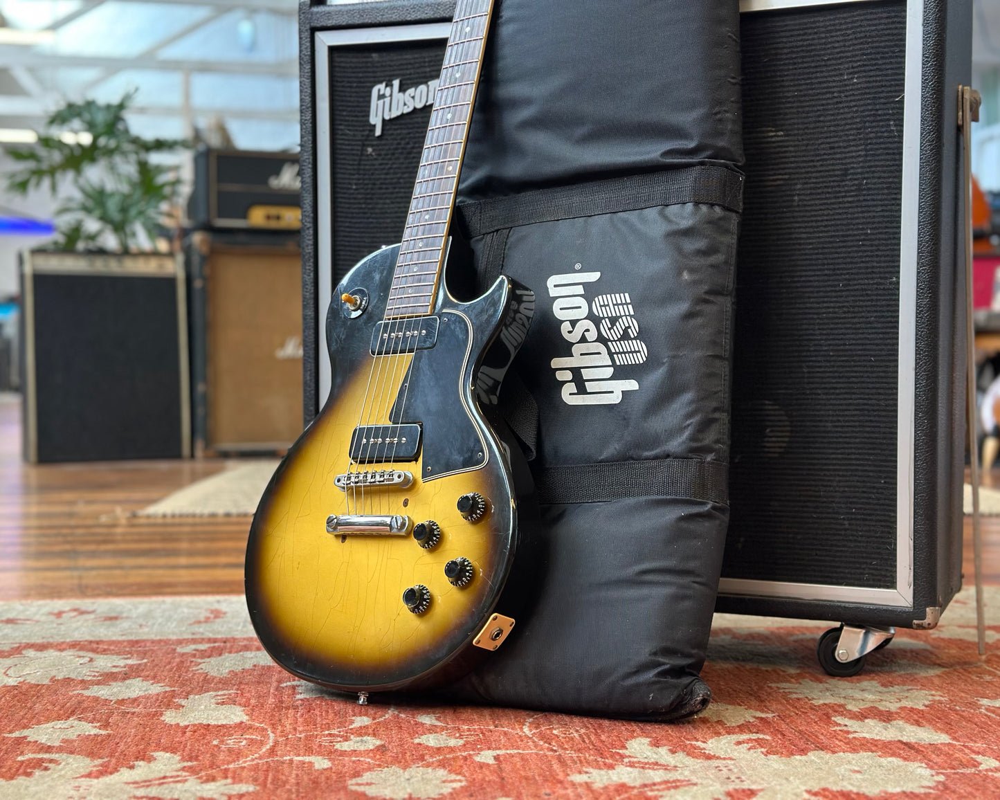 1989 Gibson Les Paul Special in Tobacco Burst - P100 Pickups - Modified